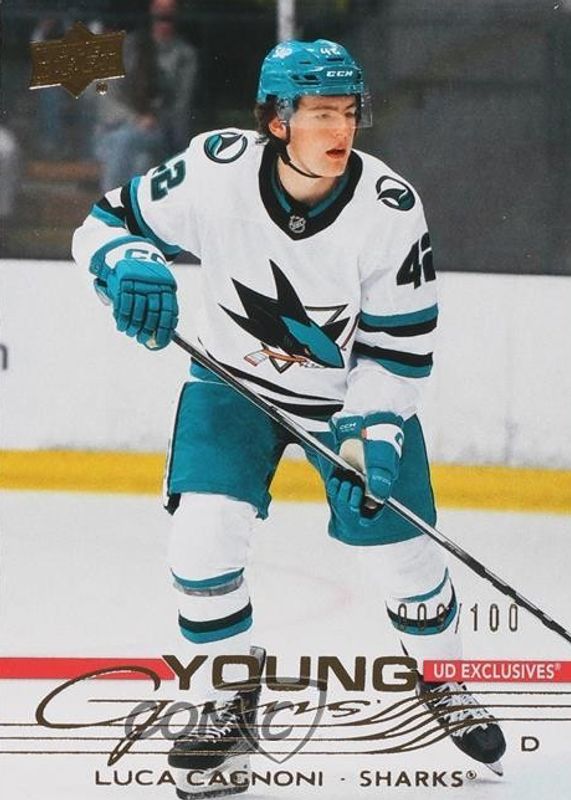 2025 Upper Deck #213 Young Guns - Exclusives /100