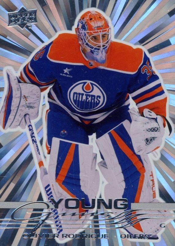 2025 Upper Deck #203 Young Guns - Outburst Silver