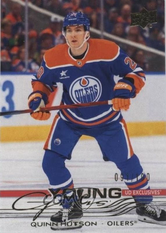 2025 Upper Deck #224 Young Guns - Exclusives /100