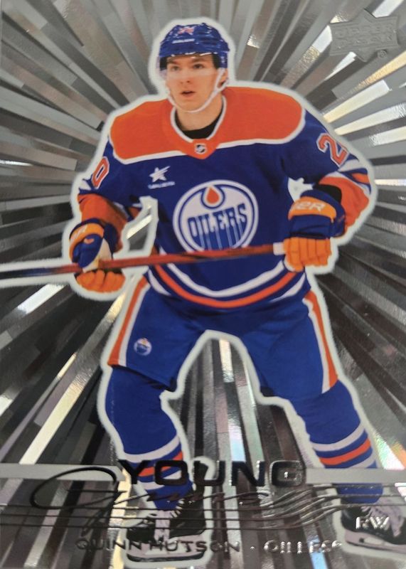 2025 Upper Deck #224 Young Guns - Outburst Silver