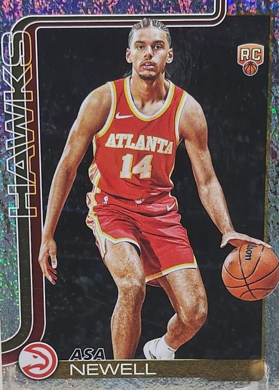 Asa Newell 2025 Topps #223 Holo Foil Rookie RAW
