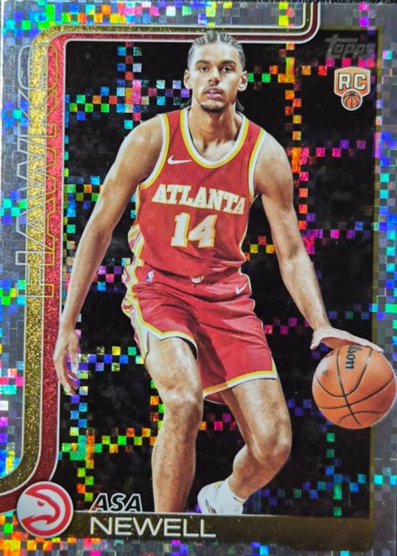 Asa Newell 2025 Topps #223 Victory Rookie RAW