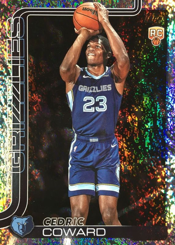 Cedric Coward 2025 Topps #211 Holo Foil Rookie RAW
