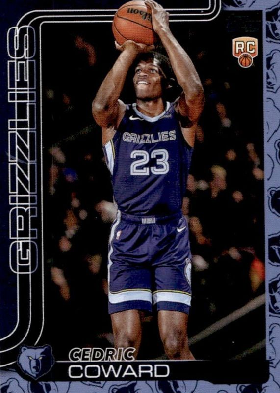 Cedric Coward 2025 Topps #211 Team Color Border Variation Rookie RAW