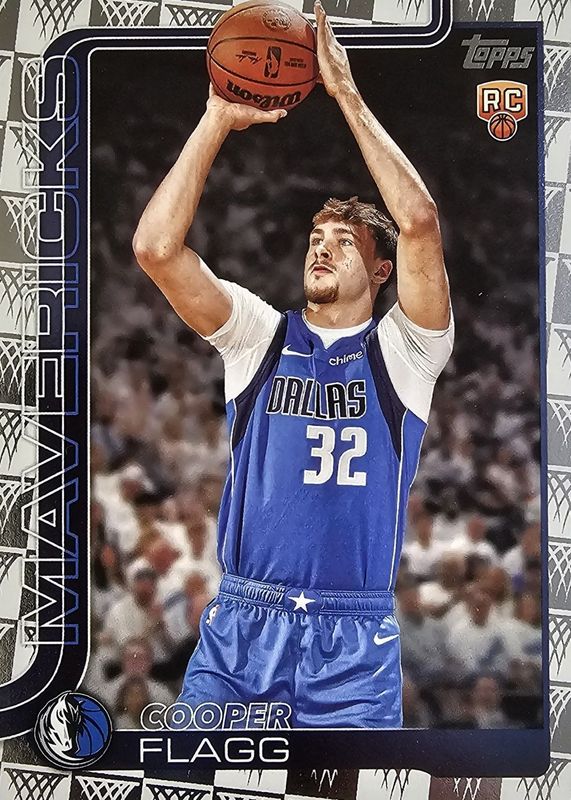 Cooper Flagg 2025 Topps #201 Season Tip-Off Rookie RAW