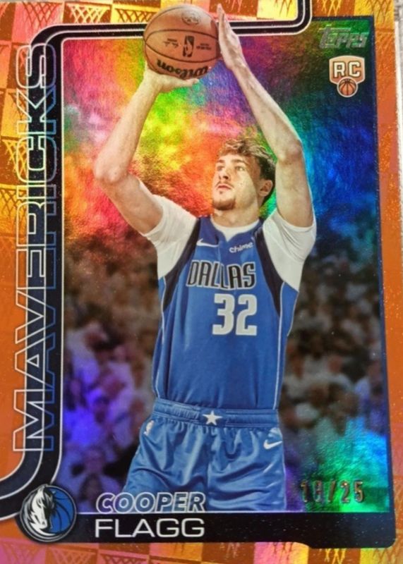 2025 Topps #201 Season Tip-Off Orange Foilboard /25