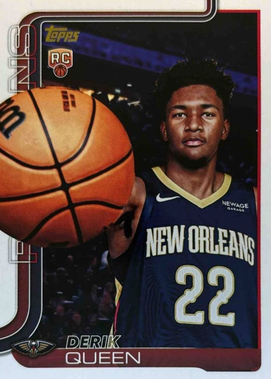 Derik Queen 2025 Topps #213 Golden Mirror Image Variation /(SSP