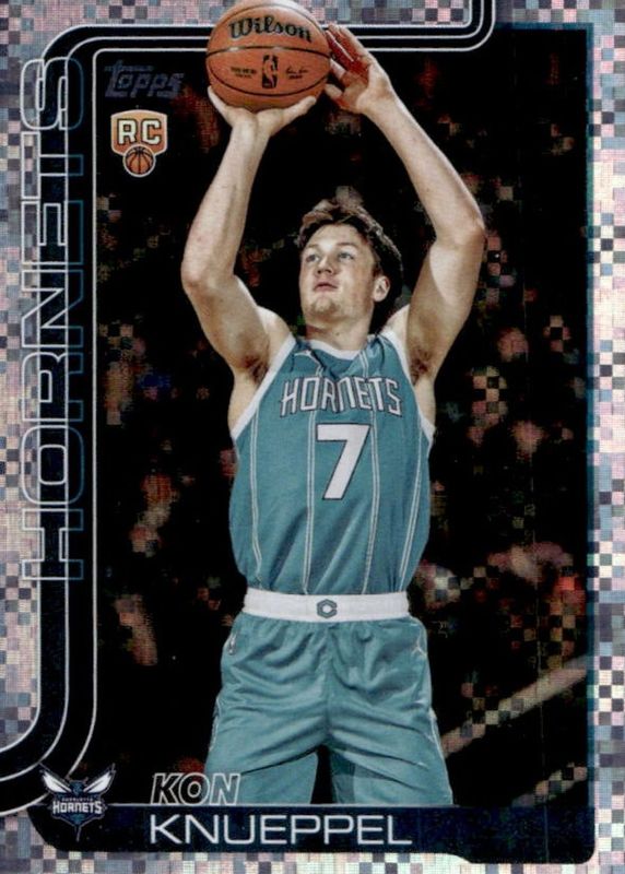 Kon Knueppel 2025 Topps #204 Victory Rookie RAW