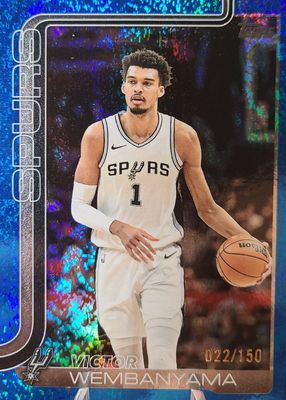2025 Topps #195 Blue Holo Foil /150