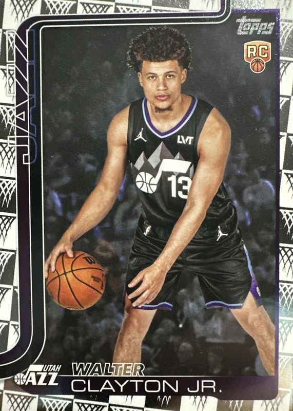 Walter Clayton Jr. 2025 Topps #218 Season Tip-Off Rookie RAW