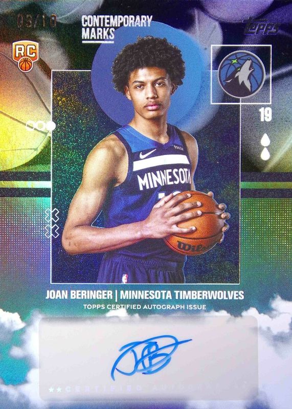 2025 Topps #CM-JB Contemporary Marks - Black Rainbow /10