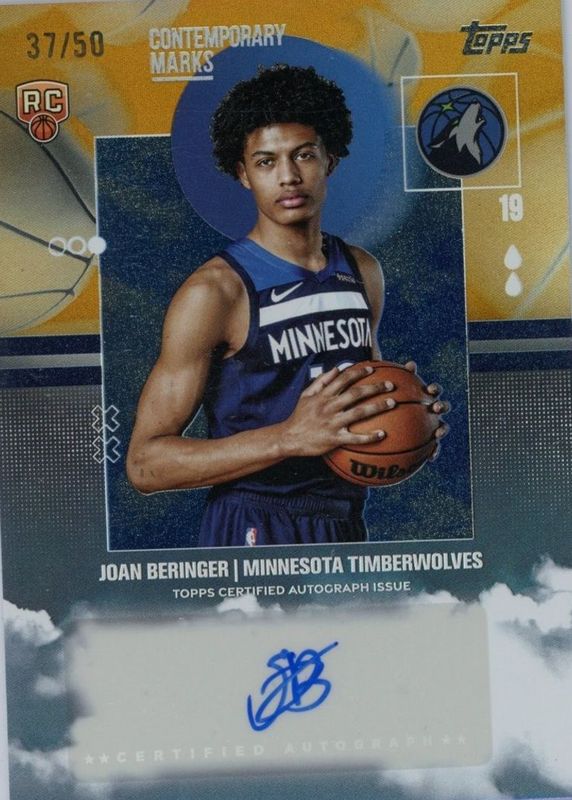 2025 Topps #CM-JB Contemporary Marks - Gold Rainbow /50