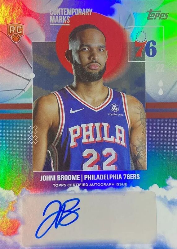 2025 Topps #CM-JO Contemporary Marks - Rainbow Foilboard