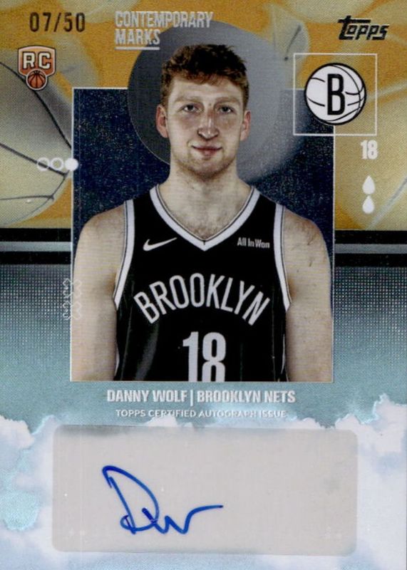 2025 Topps #CM-DW Contemporary Marks - Gold Rainbow /50