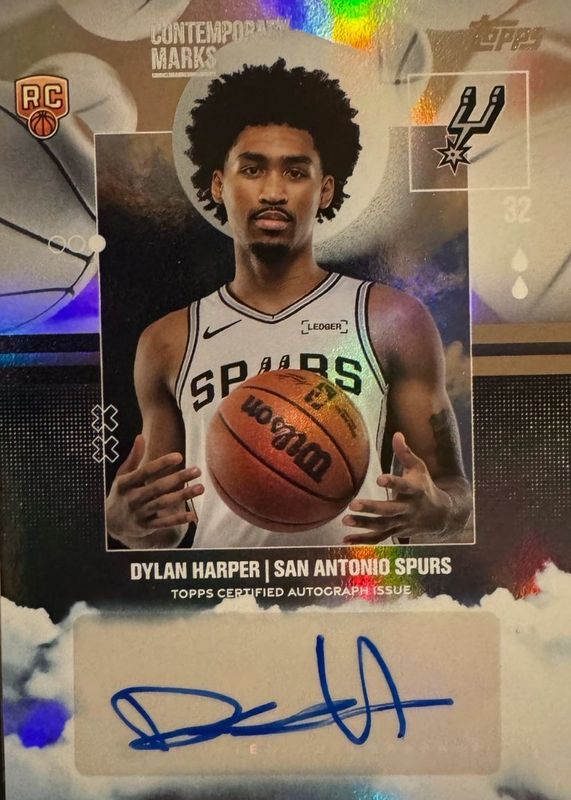 2025 Topps #CM-DH Contemporary Marks - Rainbow Foilboard