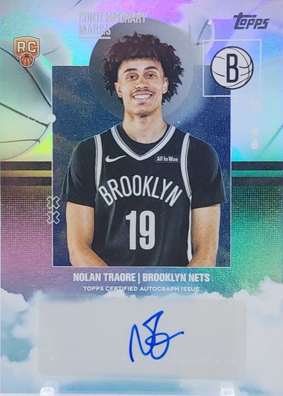 2025 Topps #CM-NT Contemporary Marks - Rainbow Foilboard