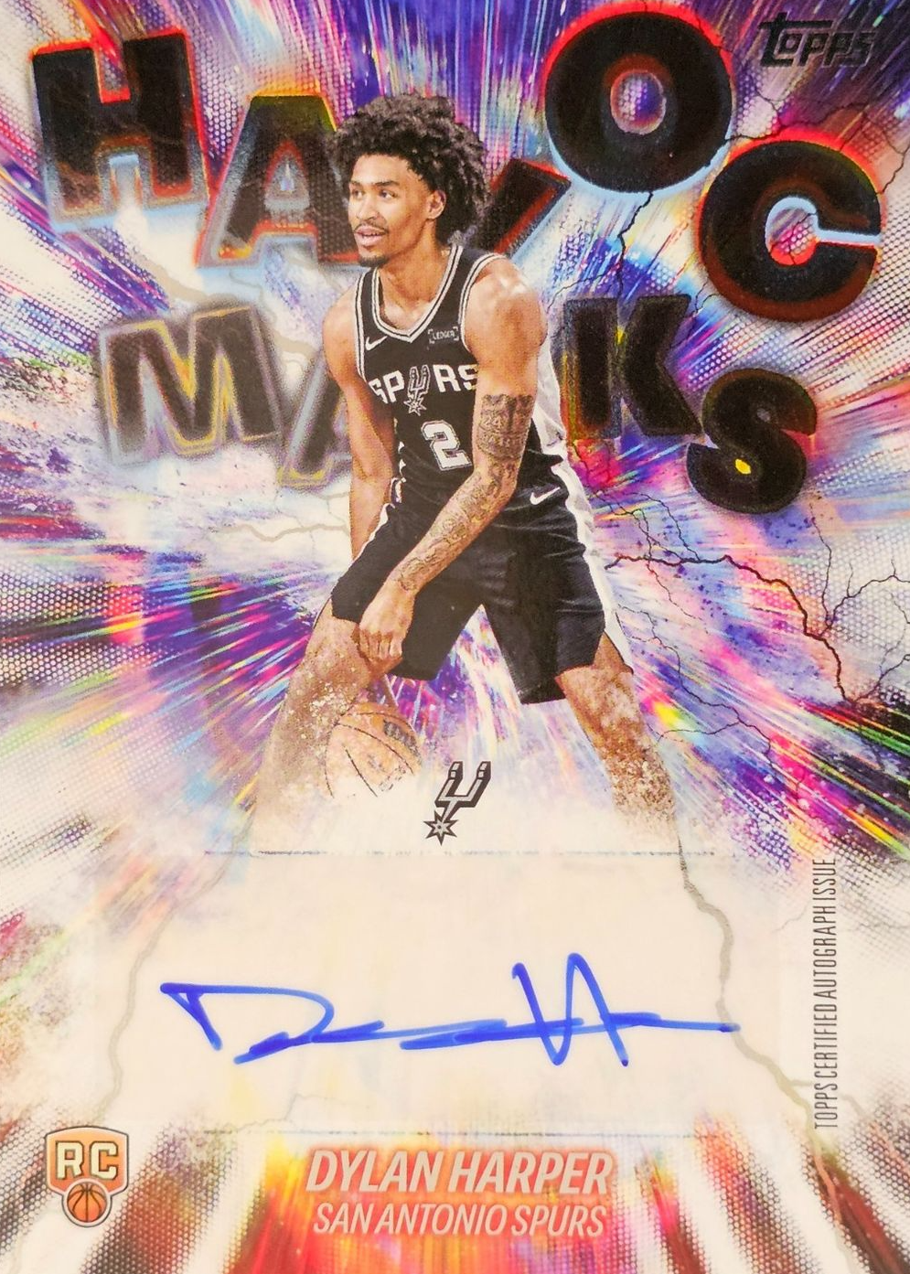 Dylan Harper 2025 Topps #HM-DH Havoc Marks Price Guide - Sports Card ...