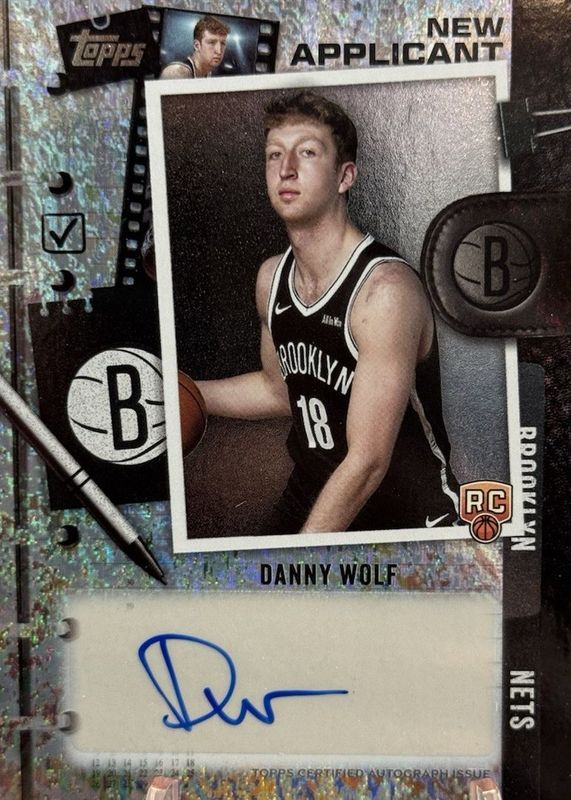 2025 Topps #NA-DW New Applicants Autographs - Holo Foil