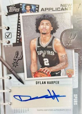 2025 Topps #NA-DH New Applicants Autographs