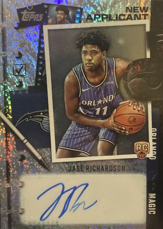 2025 Topps #NA-JR New Applicants Autographs - Holo Foil