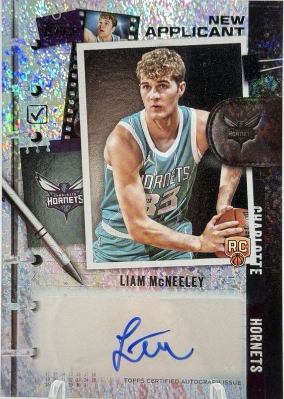 2025 Topps #NA-LM New Applicants Autographs - Holo Foil