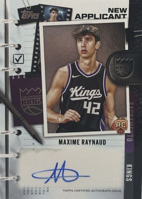 2025 Topps #NA-MR New Applicants Autographs