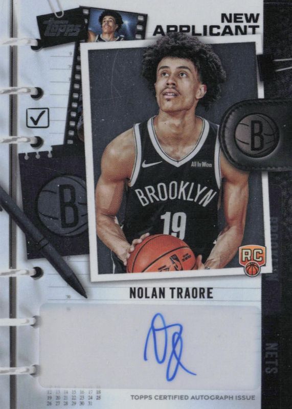 2025 Topps #NA-NT New Applicants Autographs