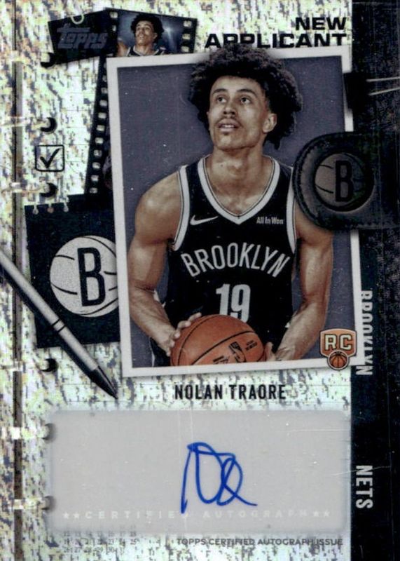 2025 Topps #NA-NT New Applicants Autographs - Holo Foil