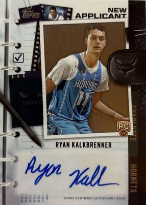 2025 Topps #NA-RK New Applicants Autographs