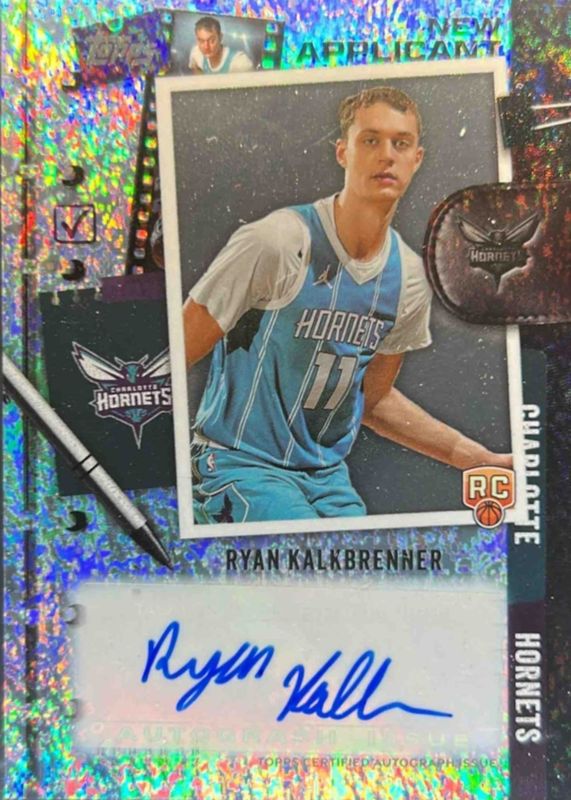 2025 Topps #NA-RK New Applicants Autographs - Holo Foil