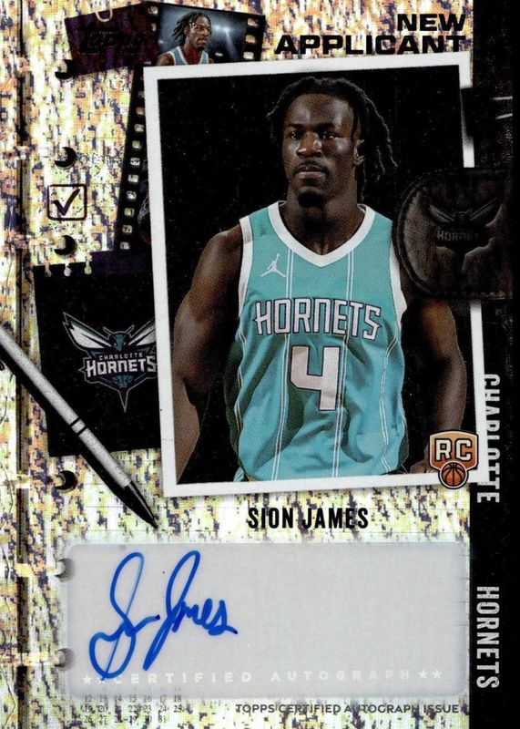 2025 Topps #NA-SJ New Applicants Autographs - Holo Foil