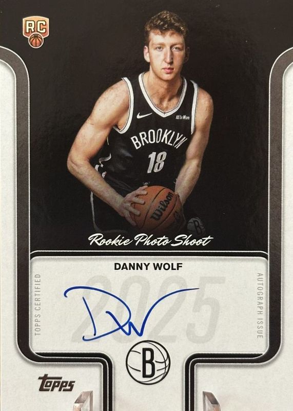 2025 Topps #RP-DW Rookie Photo Shoot Autographs