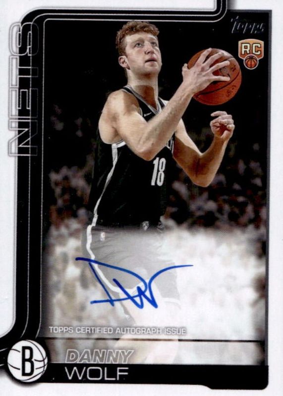2025 Topps #TFRR-DW Flagship Real One Rookie Autographs