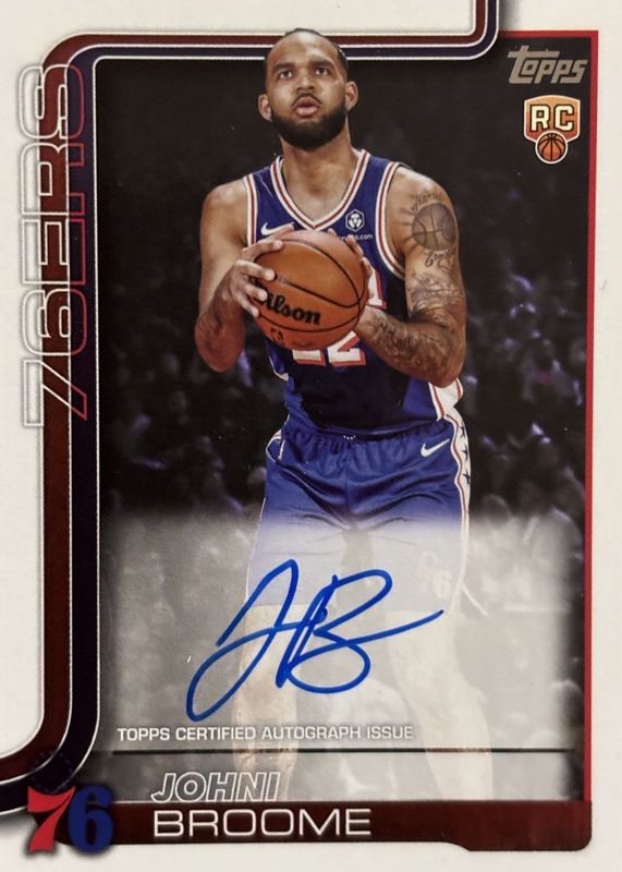 2025 Topps #TFRR-JO Flagship Real One Rookie Autographs