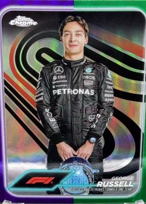 2024 Topps Chrome Formula 1 #5 Purple & Green Refractor