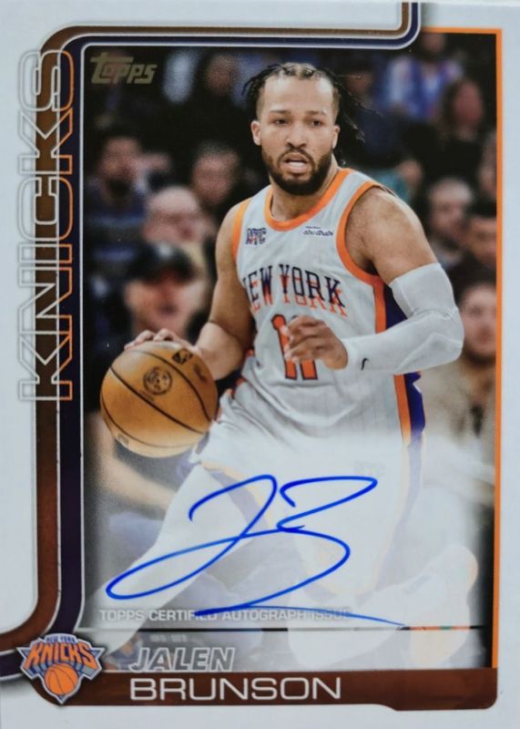 2025 Topps #TFRA-JB Flagship Real One Autographs