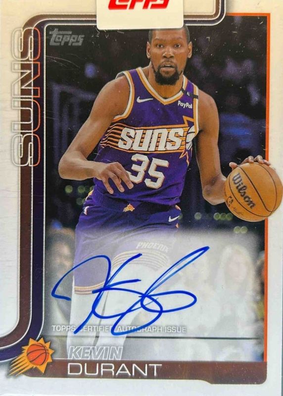 その他 Kevin Durant Authorization Autograph Kevin Durant Basketball Pro camp Panini Authentic 4x6 Auto