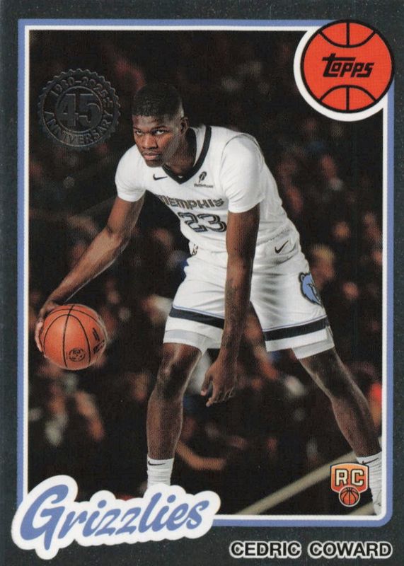 Cedric Coward 2025 Topps #80BK-58 1980-81 Topps Rookie RAW