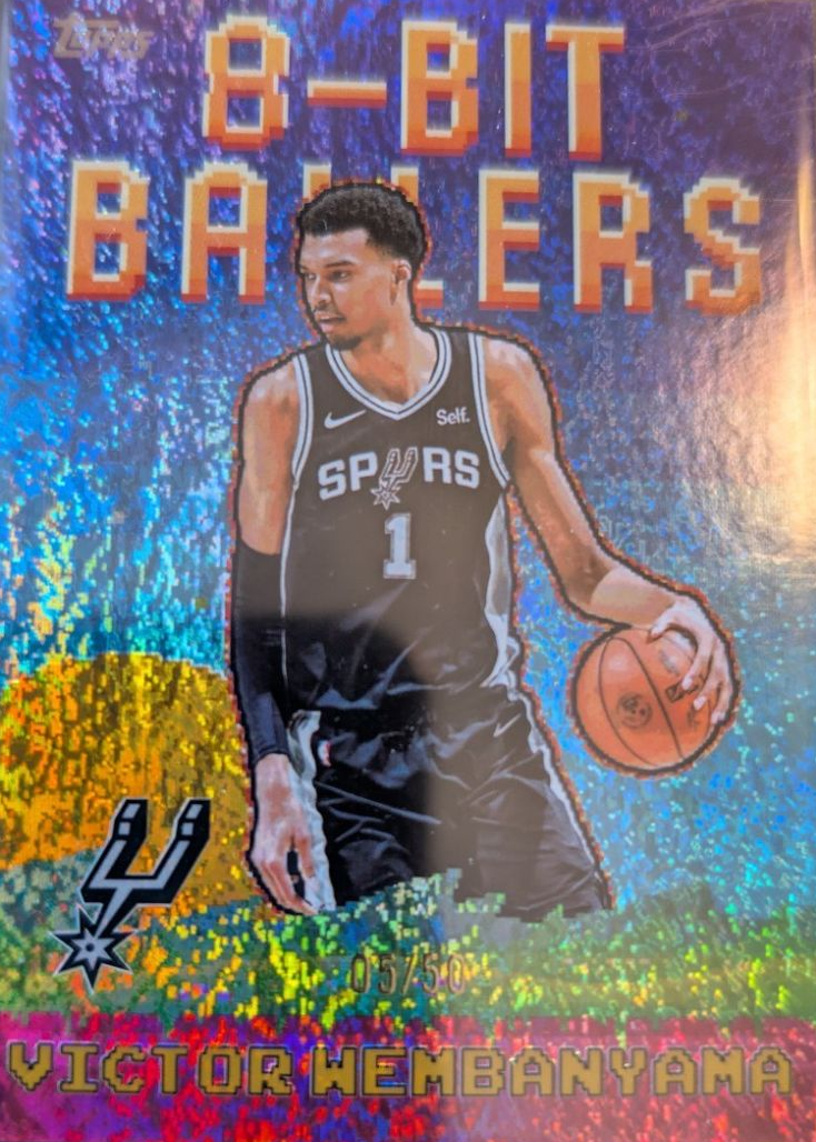 BALLERS ウェンビー 2025-26 Topps Basketball 8-Bit Ballers 8B-4 Victor Wembanyama