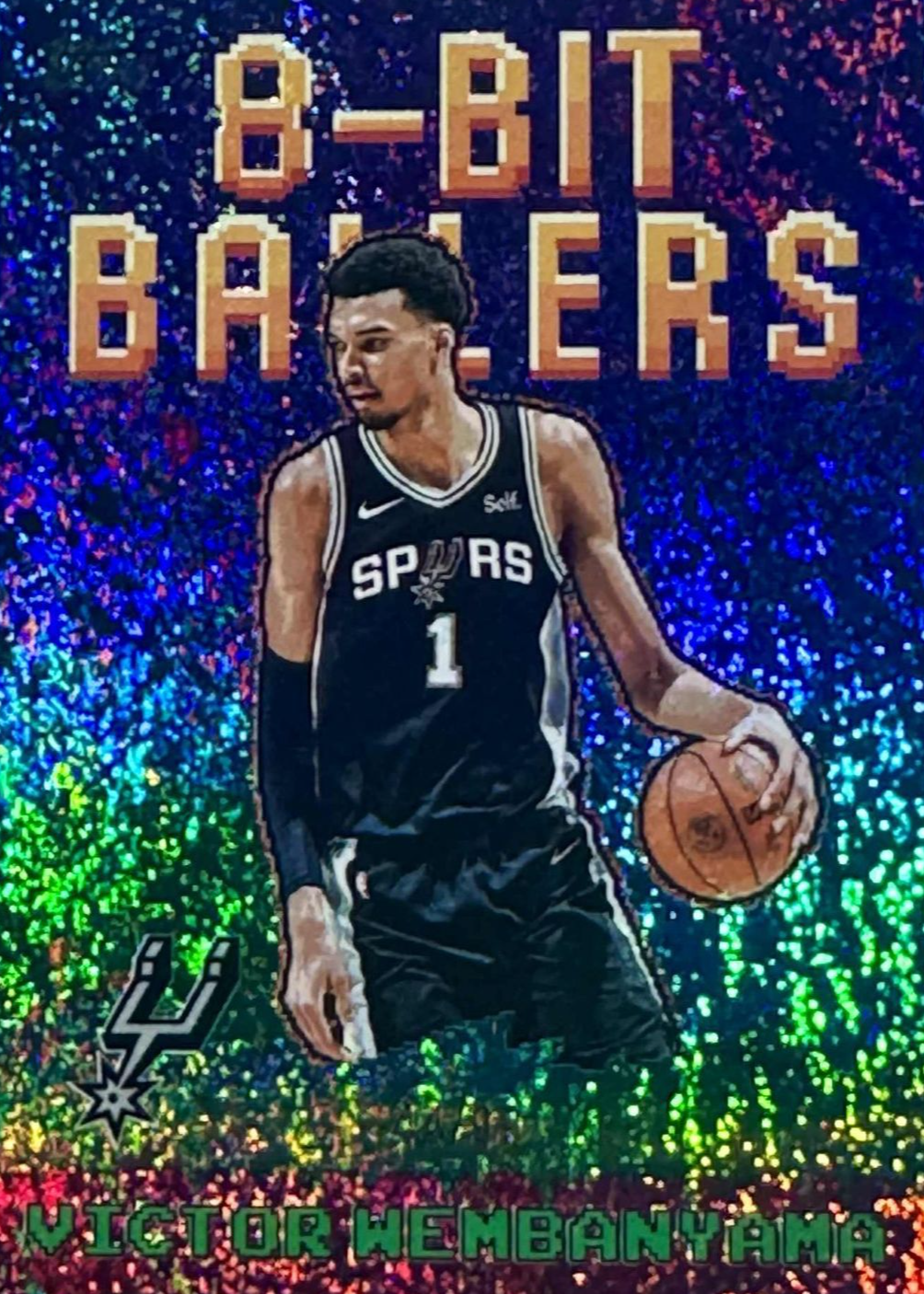 BALLERS ウェンビー 2025-26 Topps Basketball 8-Bit Ballers 8B-4 Victor Wembanyama