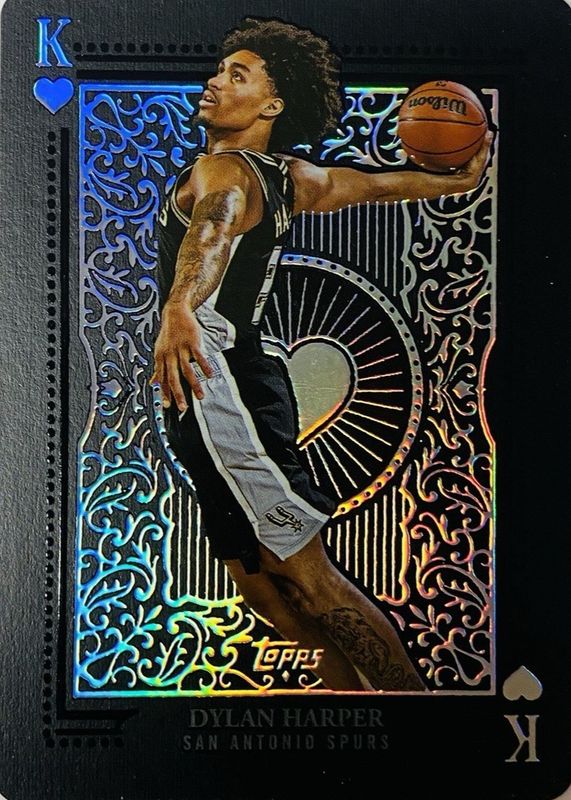 Dylan Harper 2025 Topps #AK-17 All Kings /(SSP) Rookie SGC 9.5