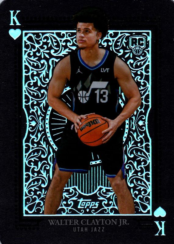 Walter Clayton Jr. 2025 Topps #AK-25 All Kings /(SSP) Rookie RAW