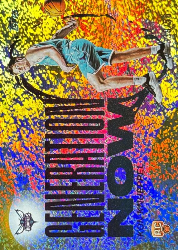 Kon Knueppel 2025 Topps #GN-4 Generation Now - Gold Holo Foil /50 Rookie RAW