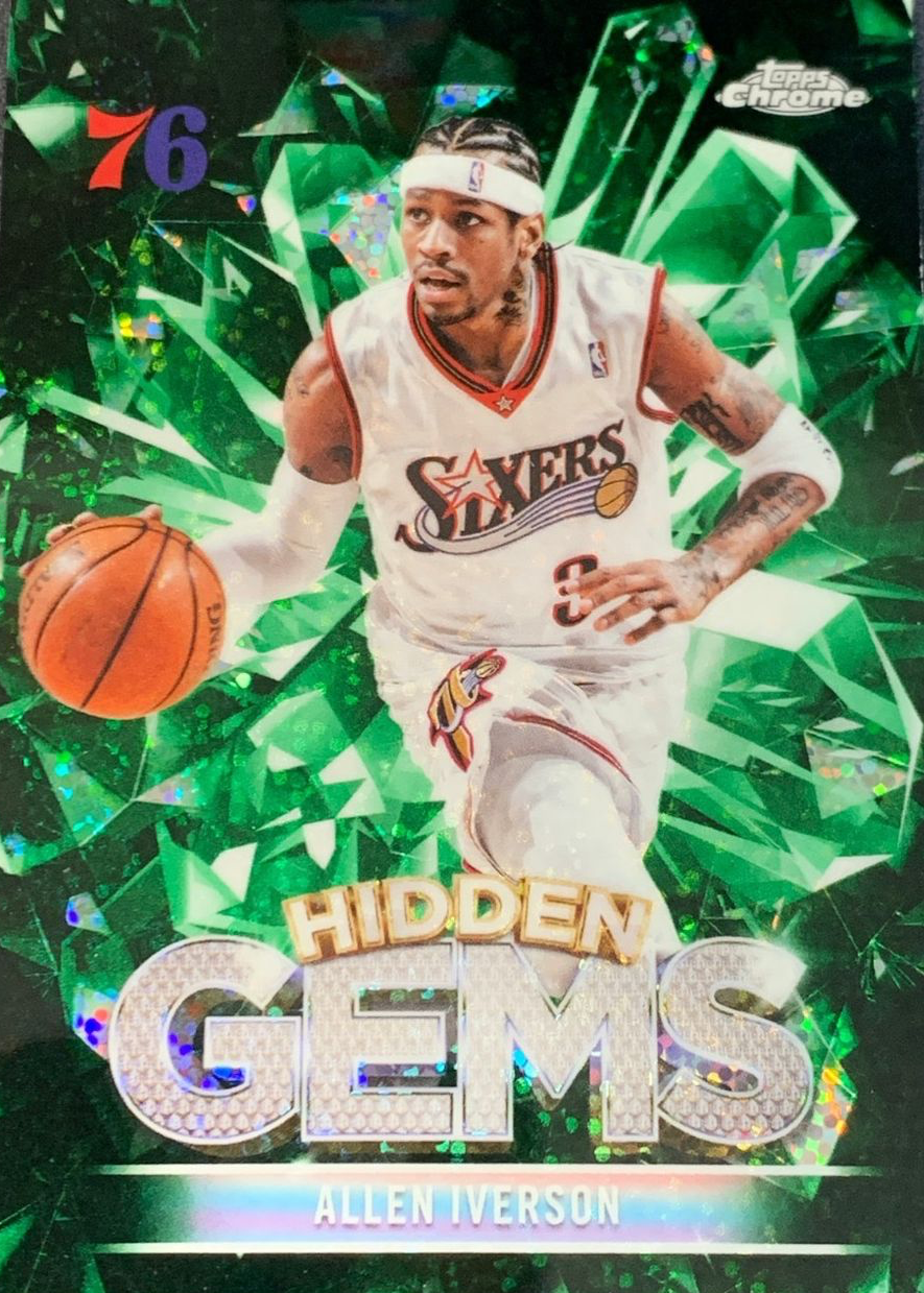 Allen Iverson 2025 Topps #HG-3 Hidden Gems /(SSP) Price Guide 