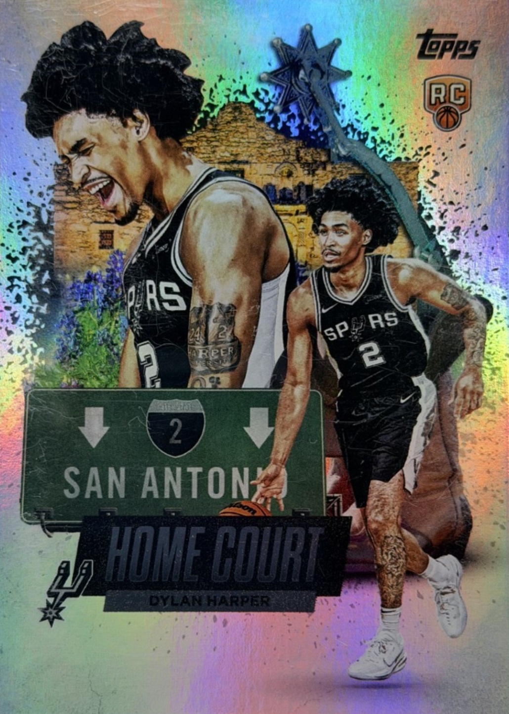 Dylan Harper 2025 Topps #HCA-9 Home Court /(SSP) Price Guide 