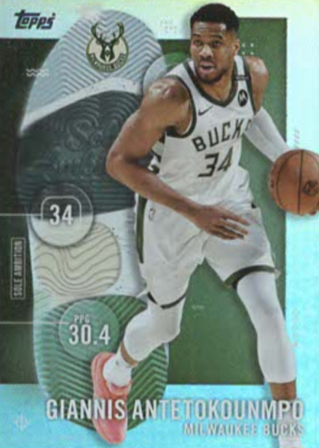 acgカード　　Legend    of    SSP⭐︎34 Giannis Antetokounmpo 2025 Topps #SA-5 Sole Ambition /(SSP) Price