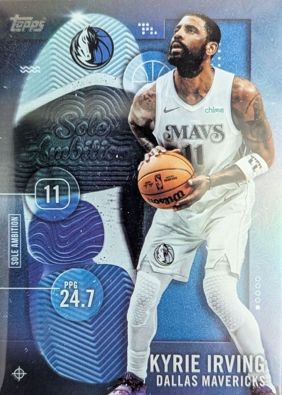 Kyrie Irving 2025 Topps #SA-10 Sole Ambition /(SSP) RAW