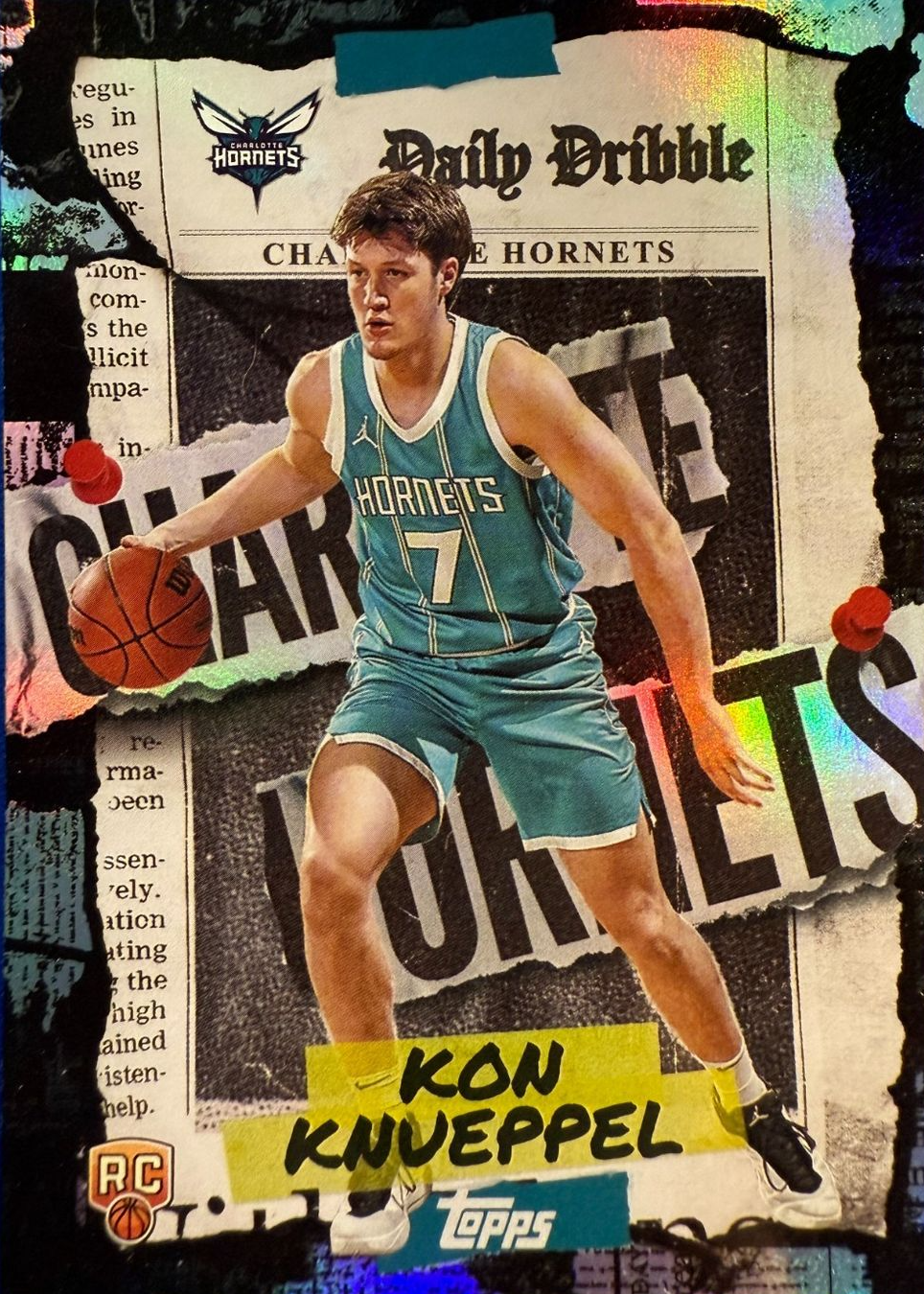 Kon Knueppel 2025 Topps #DD-34 The Daily Dribble Price Guide