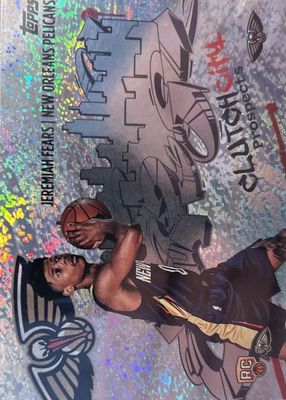 2025 Topps #CC-7 Clutch City Prospects - Holo Foil