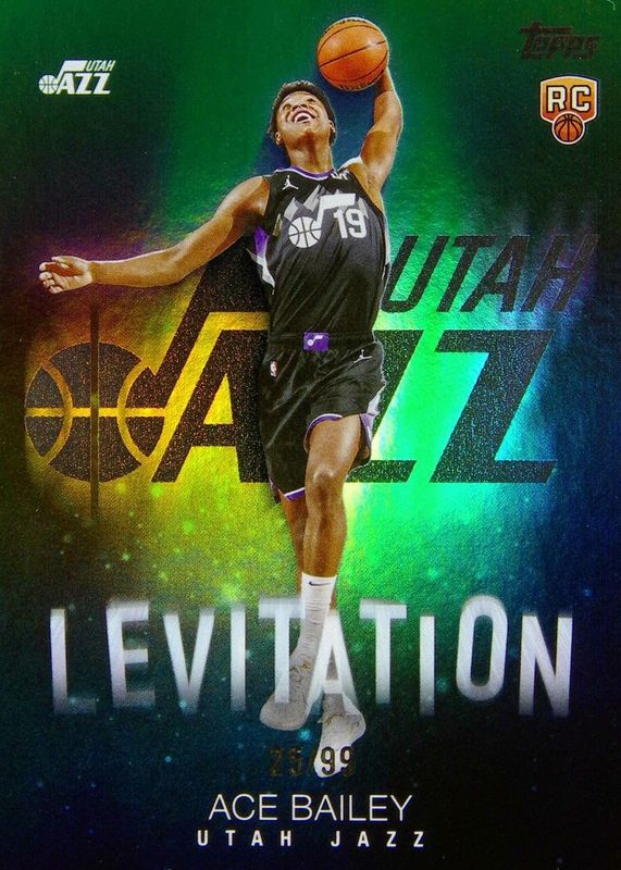 2025 Topps #L-20 Levitation - Green Rainbow /99